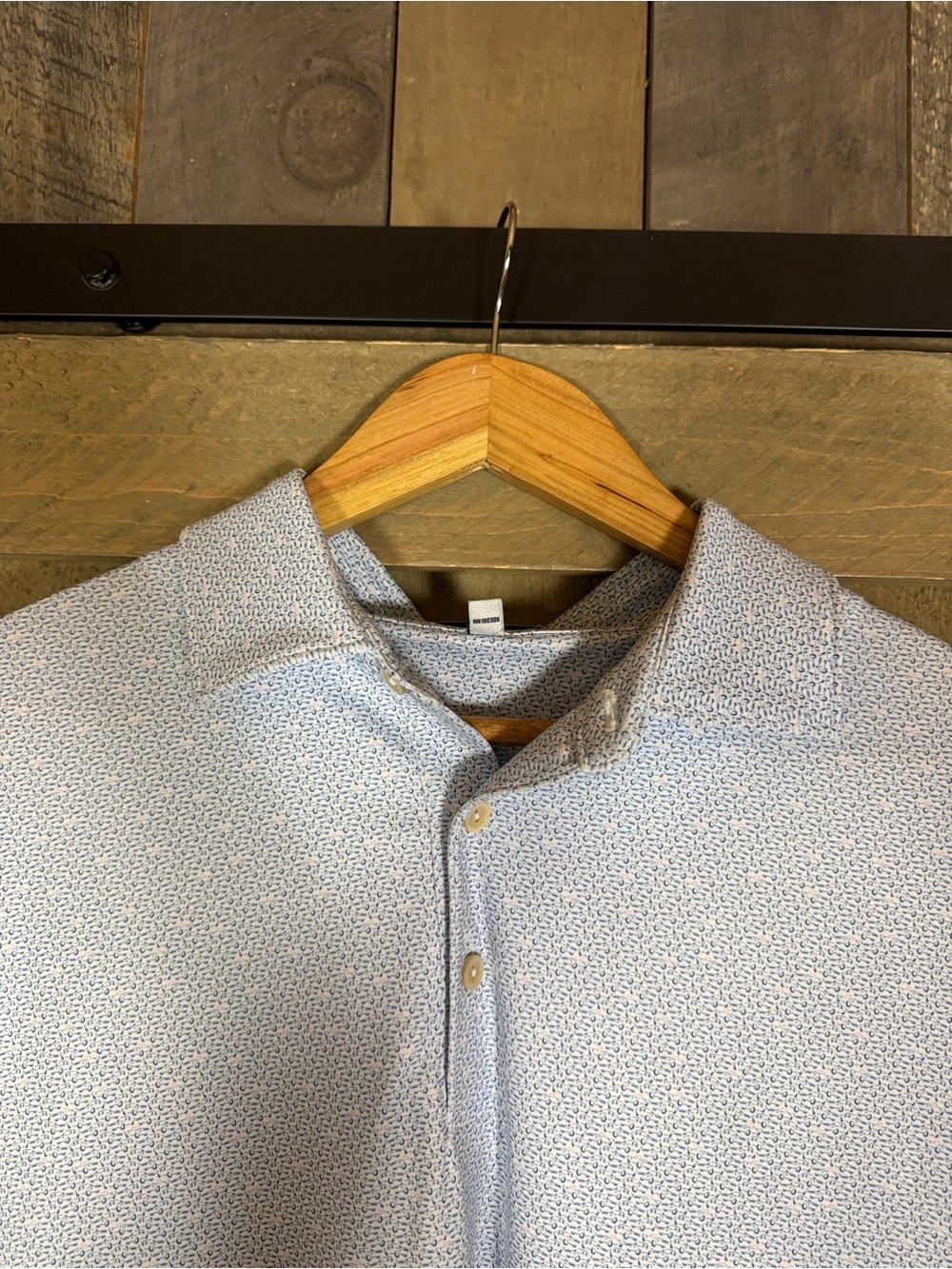 Peter Millar Summer Comfort Hardtop Haven print polo shirt Size Medium - Picture 5 of 13